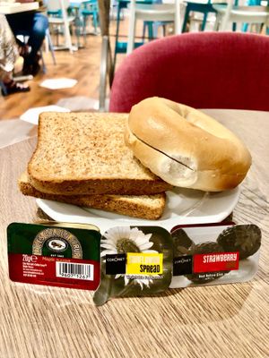 Breads and spreads  at Travelodge - Manchester Piccadilly in Manchester