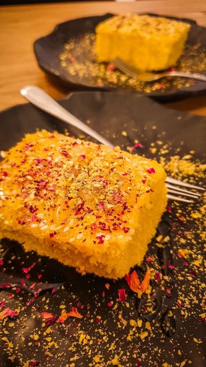 Sfouf at Manoushti in Goslar