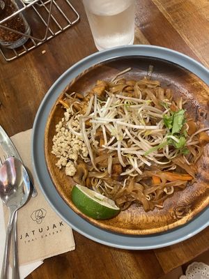 Vegan Pad Thai  at Jatujak - Mall of Asia in Pasay