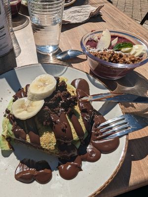 Le brunch est fou!!! at Monkey Mood in Capbreton