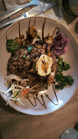 Nasi goreng chicken at Monkey Mood in Capbreton