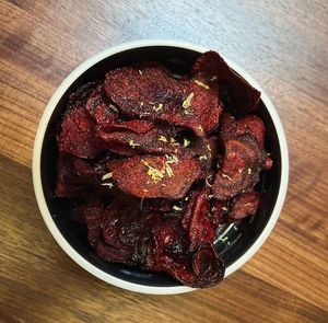 Beet chips  at Loqui Restaurant & Bar Inc in Saskatoon