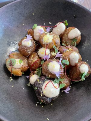 Vegan Potatoes   at Loqui Restaurant & Bar Inc in Saskatoon