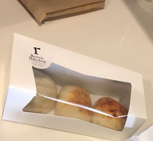 Kolaches (Buffalo Chikin, Soyrizo Tofu Scramble, & Pepperoni Pizza)  at Reverie Bakeshop in Richardson