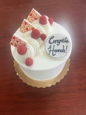 Raspberry almond   at Reverie Bakeshop in Richardson