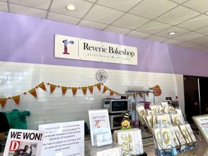 Inside bakery   at Reverie Bakeshop in Richardson