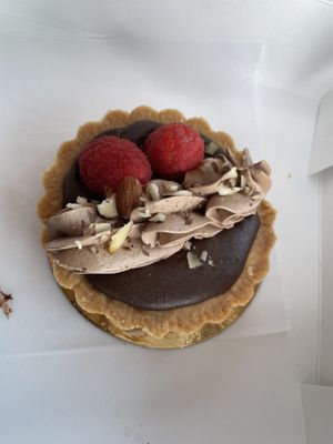 Chocolate tart   at Reverie Bakeshop in Richardson