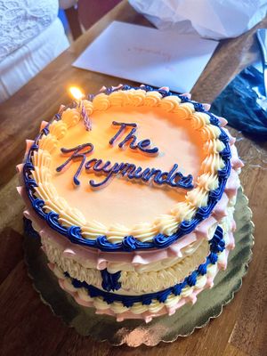 Custom cake for an elopement   at Reverie Bakeshop in Richardson