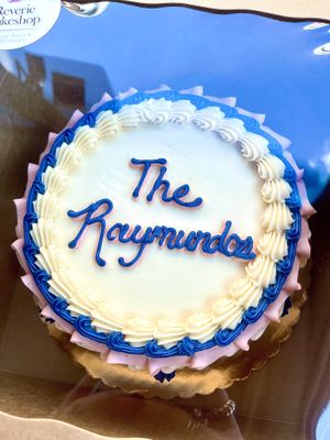 Custom cake order - vegan & gf choc peanut butter  at Reverie Bakeshop in Richardson