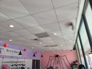 Shop decor at Reverie Bakeshop in Richardson