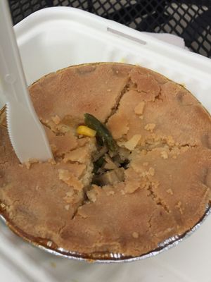 “Chicken” pot pie at Reverie Bakeshop in Richardson