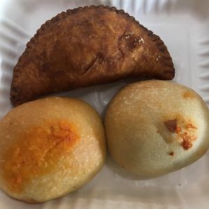 Empanada and kolaches at Reverie Bakeshop in Richardson