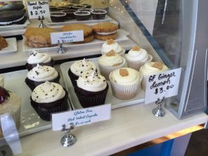 Gluten free cupcakes! at Reverie Bakeshop in Richardson
