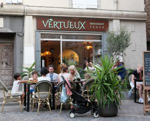 The restaurant at Vertueux in Agde