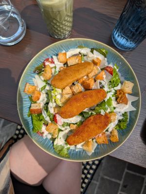 Salad at Vertueux in Agde