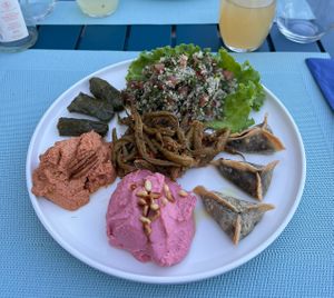 Assiette « orientale"  at Café Conscient  in Nyon