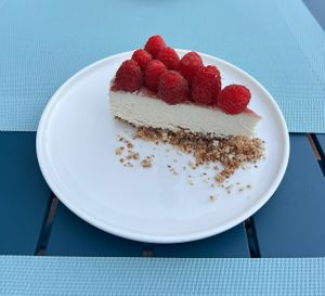 Gâteau cru - cheesecake vegan   at Café Conscient  in Nyon