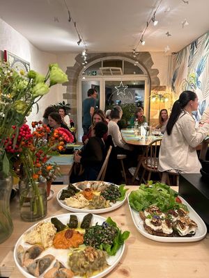 Inside view at Café Conscient  in Nyon