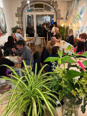 Inside  at Café Conscient  in Nyon