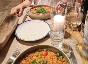 Barley risotto at UjeOilBar Restaurant in Split