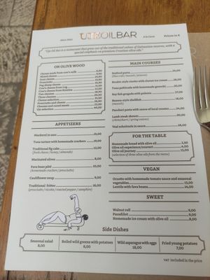  at UjeOilBar Restaurant in Split