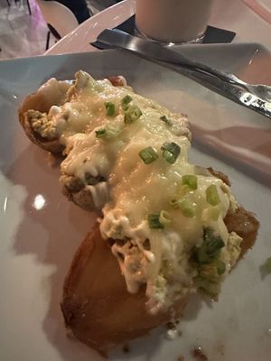 Potato Skins  at The Modern Vegan in Royal Oak