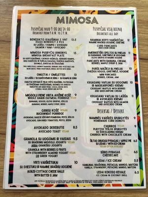  at Mimosa - temporarily closed in Juodkrante