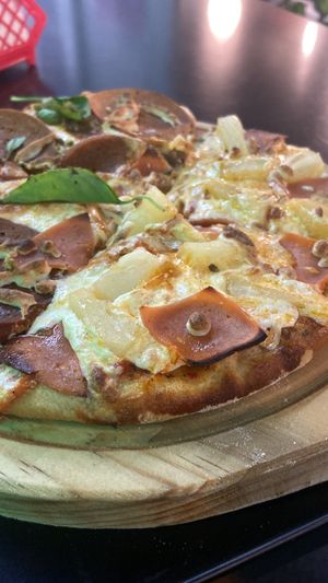   at Mamma Pizza Vegana in Mexico City