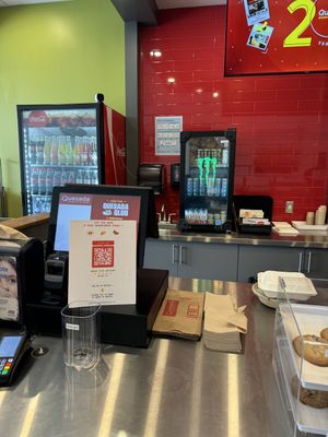 Cash Area  at Quesada in Acton