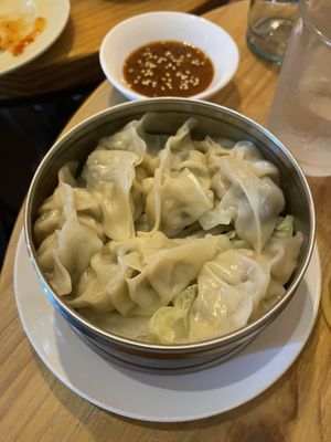   at Dumplings & Beer 541Tasu tonight in Osaka