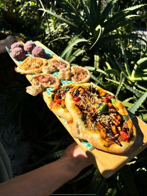 A tasty vegan selection from last weekend, featuring our MushBuns, Danishes and Truffles.  at MushBun Fairy Garden - Food Truck - Maybe closed in New Brighton