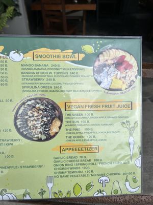 Menu february  at D-Health  in Koh Phangan