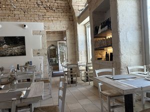 Restaurant interior.   at Così Com'era in Alberobello