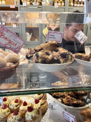 Vegan muffin   at De Laatste Kruimel - Prinsenstraat in Amsterdam