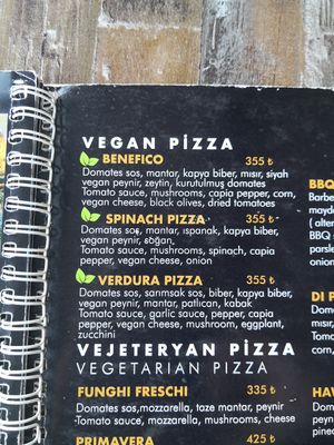 #Veganuary at Schiller Kaffee Kemer & Franco's Pizza in Kemer