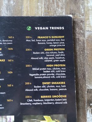 #Veganuary at Schiller Kaffee Kemer & Franco's Pizza in Kemer