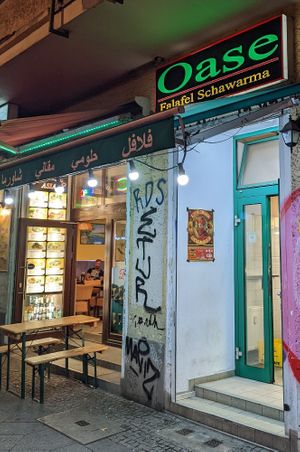  at Oase Falafel in Berlin