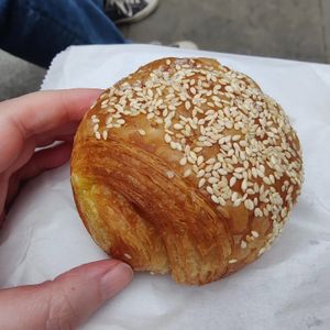 Cheese pastry at Okja in East London