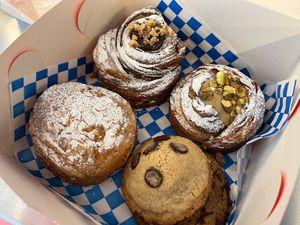 Yummy treats!  at Okja in East London