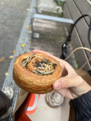 Sausage roll  at Okja in East London