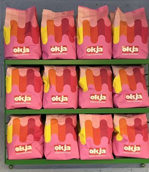 Coffee  at Okja in East London