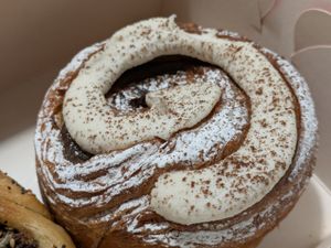 Cinna swirl at Okja in East London