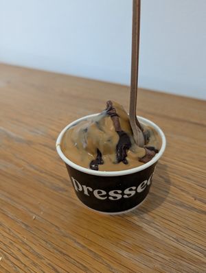 Dairy-free Freeze: Chocolate Churo at Pressed Juicery - Uptown Plaza Dallas in Dallas