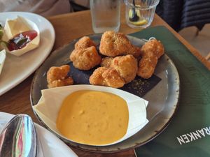 Cauliflower kibble at Loetje in Reeuwijk