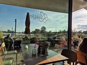 The forbidden terrace... at Loetje in Reeuwijk