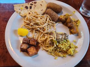 Second plate at Sigree Grill Indian Restaurant and Banquet in Addison