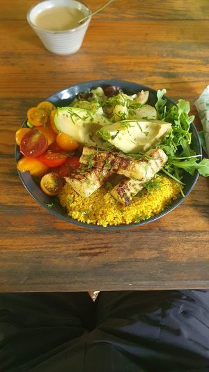   at Aroma Café in Corsica