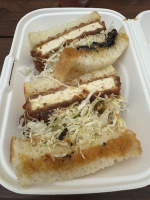 Tofu miso sando  at Tokyo Sando in Portland