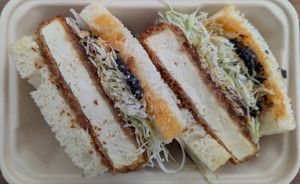 Miso Tofu Sando at Tokyo Sando in Portland