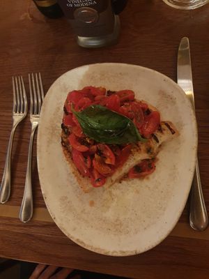 Bruschetta Classica
Toasted sourdough, vine ripened tomatoes, garlic, oregano & fresh basil at Piccolino in Wilmslow